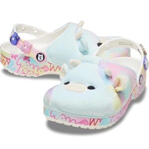 New Unisex Clogs Crocs Squishmallows Light Blue Classic Clogs M10/W12 w/ Jibbitz